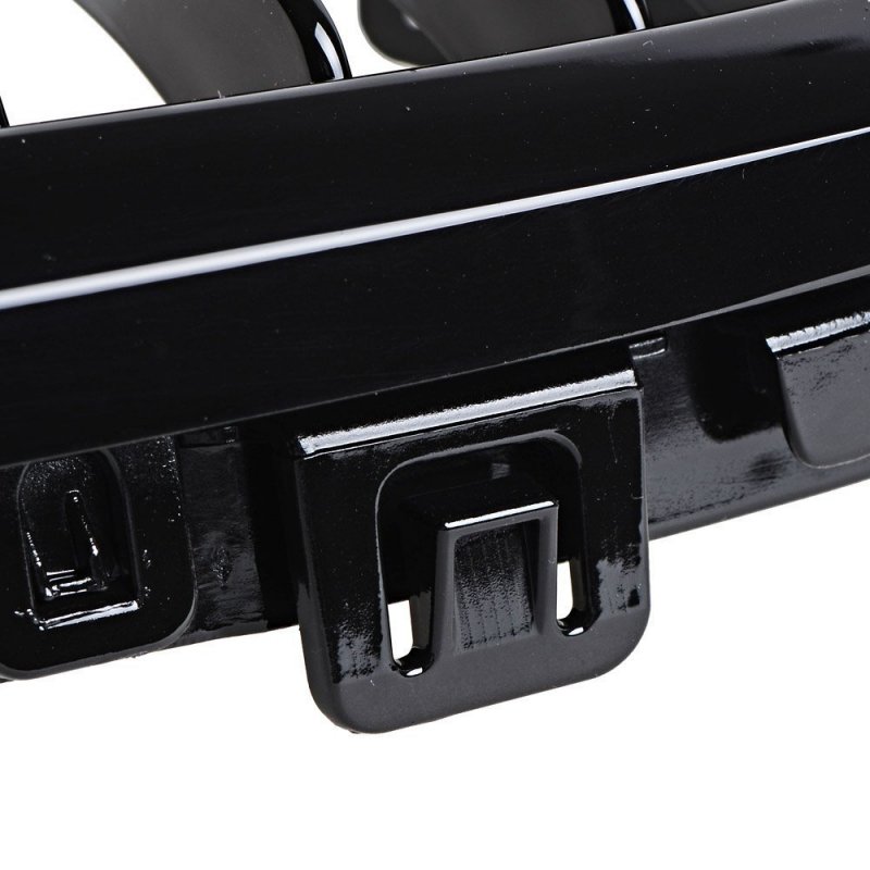 Jem Jules Front Center Kidney Grille Grill For Bmw E90 E91 Lci 325i 328i 335i 4d 2009-2011 Gloss Black