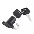 Motorcycle Helmet Lock Keenso Universal Mount Aluminum Alloy Motorbike Hanging Hook With 2 Keys Set Popular