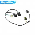 X Autohaux 2pcs 15930264 Headlight Wiring Harness Headlamp Socket Connector Wire For Chevrolet Malibu 2008 2009 2020 2021 2012