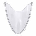 Httmt- Clear Double Bubble Windscreen Windshield For Kawasak Zx6r 05-08 Zx10r 06-07 P N Cfp-1032-3-cl