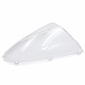 Httmt- Clear Double Bubble Windscreen Windshield For Kawasak Zx6r 05-08 Zx10r 06-07 P N Cfp-1032-3-cl