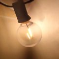 G40 Led Replacement Light Bulbs 1 57 In Watt Shatterproof Globe For Indoor Outdoor String Lights E12 C7 Candelabra Base Warm 