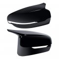 Astradepot Pair Rearview Side Mirror Cover Caps Overlay Replacement For 2017-2020 2021 2022 Bmw G30 G31 5-series 518 520 530