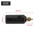 12v Cigarette Lighter Socket European Plug Adapter For Din