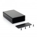 80x50x20mm Aluminum Electric Project Box Enclosure Instrument Case Junction Black