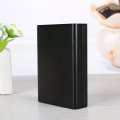 80x50x20mm Aluminum Electric Project Box Enclosure Instrument Case Junction Black