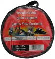 New Premium Booster Jumper Cables With Storage Bag 10 Gauge 10ft 50 Amp Clamp Yellow Yellow Ideal For Motorcycle Atv Snowmobile