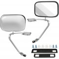 Aintier Side Mirrors Compatible With 80-96 Ford F150 F250 F350 For F450 Ranger Bronco Explorer Truck Pickup Exterior Left And