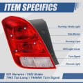 Auto Dynasty Gm2800272 Factory Style Rear Tail Lights Brake Lamps Assembly Compatible With Chevy Trax 2013-2022 Driver Left