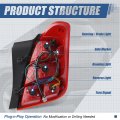 Auto Dynasty Gm2800272 Factory Style Rear Tail Lights Brake Lamps Assembly Compatible With Chevy Trax 2013-2022 Driver Left