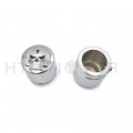 Httmt For H-d Softail Dyna V-rod Sportster Skull Front Axle Nut Cover Cap 29mm P N Mt248-006-cd-new