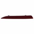 Rear Driver Side Reflector Ford Taurus 2013 To 2019 Capa Certified Replacement For Fo1184104 And Dg1z 15a449 A Red Lens Plastic 