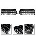Topteng Pair Front Bumper Fog Light Cover Grill Grille 8xa807681b 8xa807682b For Audi A1 8x Standard Version 2014 12-2018 12
