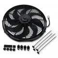 Demotor Performance 16 Heavy Duty Radiator Electric Wide Curved Blade Fan 3000 Cfm Reversible