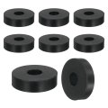 12pcs Thick Rubber Spacer 1-3 16 Inch Od X 3 8 Id 5 Thickness Round Bushings Anti Vibration Flat Washers For Home Industrial 