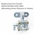 Waltyotur Fuel Gas Petcock Valve Assembly Replacement For Suzuki Sv650 Sv650s 1999-2002