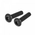 Uxcell M3x14mm Hex Socket Button Head Cap Bolts Screws Alloy Steel 50pcs