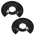 34216780217 34216780218 Front Brake Dust Shields 2pcs 