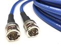 Custom Cable Connection 1 Foot Hd-sdi 3g Rg6 Bnc To Video Coaxial 75 Ohm Blue 4 5ghz - 108301-1blu 