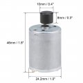 Uxcell Vibration Motor Strong Power For Massager Dc 12v 6000rpm Round Vibrating Wheel 46x24 2mm
