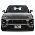 Fastasticdeals Metal Insert License Plate Frame Pan African Flag With Map Weatherproof Car Accessories Chrome 2 Holes Solid