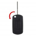 Ocpty 1 X Flip Key Entry Remote Control Fob Transmitter Replacement For Land Rover Discovery Lr3 Range Sport 3 Buttons 315mhz
