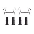 Front Disc Brake Hardware Set Ford Ltd Crown Victoria 1990 1991 Alx Pau Df 340 56006 Cla1 Standard Black Replacement Part For