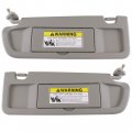 Iamauto 70594 Left Driver And Right Passenger Side Clear Gray Sun Visors Pair For Honda Civic 2006 2007 2008 Pair