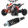 Shock Absorber 240mm Motorcycle Damper Adjustable Waterproof For 50cc To 125cc Dirt Pit Bike Atv Go Kart Scooter