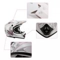 Tcmt Dot Certified Youth Pink Butterfly Dirt Bike Atv Offroad Street Motorcycle Motocross Helmet Goggles Gloves S
