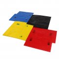 4 Pcs Realistic Concrete Texture Mat Texturing Skin 24 X24 Stamps Mats Set Polyurethane Stamping Slate For Walls Floors 