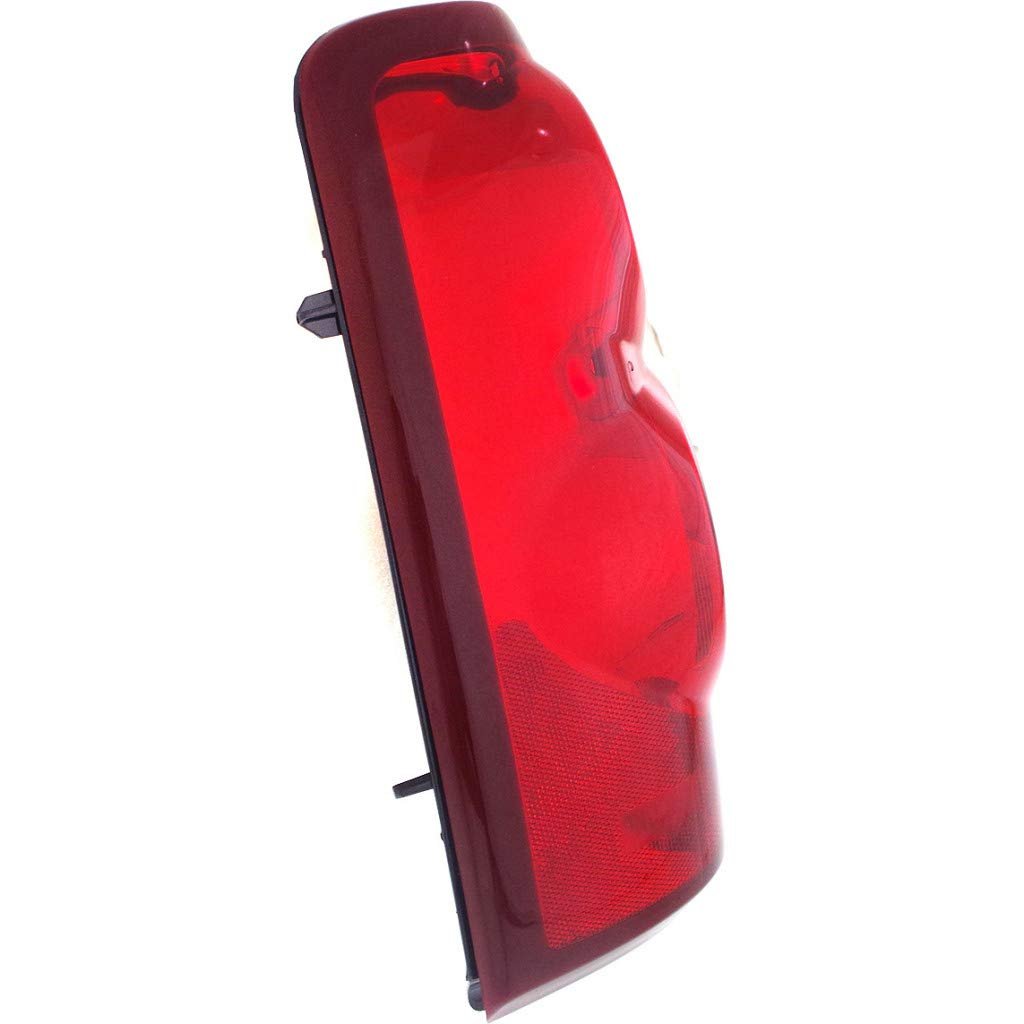 Chevy Silverado 1500 2500 Tail Light Assembly 2003 Driver Side Fleetside Halogen Clear And Red Lens Gm2800161 19169002