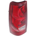 Chevy Silverado 1500 2500 Tail Light Assembly 2003 Driver Side Fleetside Halogen Clear And Red Lens Gm2800161 19169002