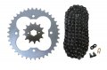 Factory Spec Black 520x88 Drive Chain 14 38 Sprockets For 1993-2009 Honda Trx300ex Trx300x 