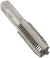 Drill America Dwt Series Qualtech High-speed Steel Left Hand Threading Tap Uncoated Bright Finish Round With Square End Shank 