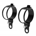 Topteng Motorcycle Front Turn Signal Light Bracket Holder Fork Bar Mount Clamp 41-51mm 16 14-20 07 Black