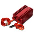 Universal Electric System Car Battery Voltage Stabilizer Regulator W Cable Red 