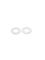 A15071400ux0028 M6x12mmx0 5 Mm Stainless Steel Round Flat Washer For Bolt Screw Pack Of 100 