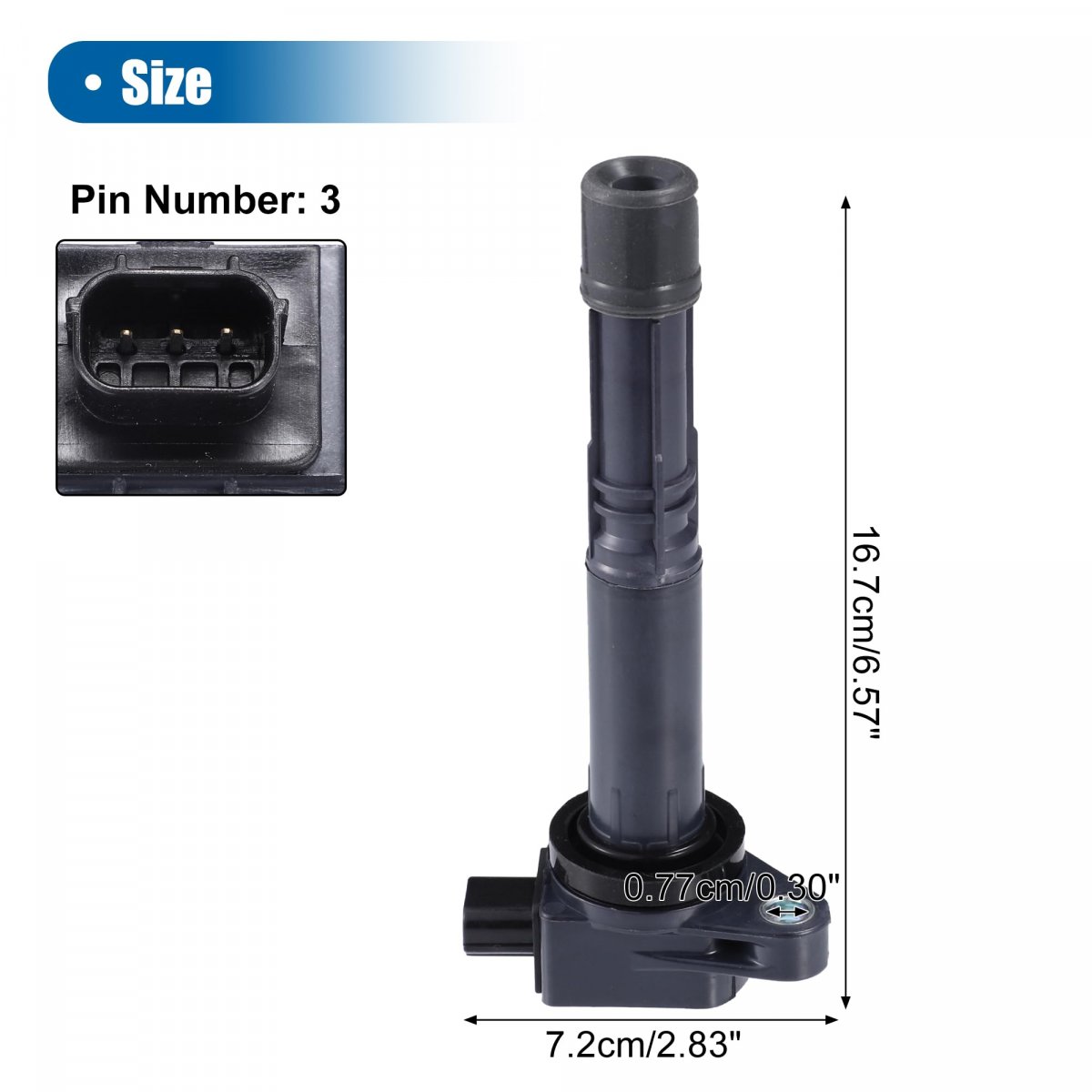 Car Ignition Coil No 30520r40007 For Honda Accord L4 2008-2012 Cr-v 2010-2014 4 Pcs