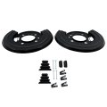 Left And Right Rear Brake Dust Shield Splash Replacement For Excursion 2000-2005 F250 F350 924-212