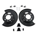 Left And Right Rear Brake Dust Shield Splash Replacement For Excursion 2000-2005 F250 F350 924-212
