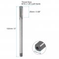 Uxcell Metric Thread Tap M10 X 1 5 H2 Left Hand 130mm Extra Long Straight Flute Screw Milling Machine Taps Threading Tapping