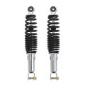 Minho Motorcycle Dual Rear Shock Absorbers With Adjustable Spring Preload In Heavy Iron Material For Chinese Gy6 Scooter Mopeds 