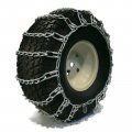 The Rop Shop Pair Of 2 Link Tire Chains 13x5x6 14x4x6 For Snow Blower Thrower Lawn Mowers