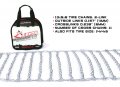 The Rop Shop Pair Of 2 Link Tire Chains 13x5x6 14x4x6 For Snow Blower Thrower Lawn Mowers