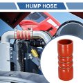 1 Set 51mm 2 01 152mm 5 98 Length Red Car Silicone Hose With Clamps Hump Coolant Universaset 51mm 2 01 152mm 5 98 Length Red