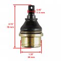 Front Upper And Lower Ball Joints For Honda Rancher 420 Trx420fe Trx350 Trx400 Trx420 Lh Rh 4x Kit