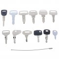 Solarhome 12 Equipment Ignition Key Set Heavys For Most Kubota Tractor Models B L M Bx Key Master