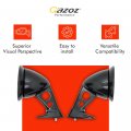 Black Gt Side Fender Mount Mirrors For Datsun 240z 260z 280z 510 Universal Fit Rearview Blind Spot Abs Plastic Exterior