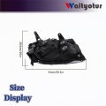 Headlight Assembly Replacement For Pilot 2009 2010 2011 Driver Side Left Halogen Lighting Clear Lens Chrome Housing 33150szaa01
